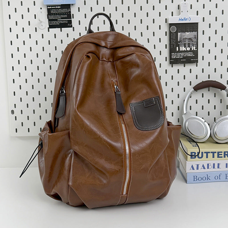 Eleganter Leder-Rucksack Karnz