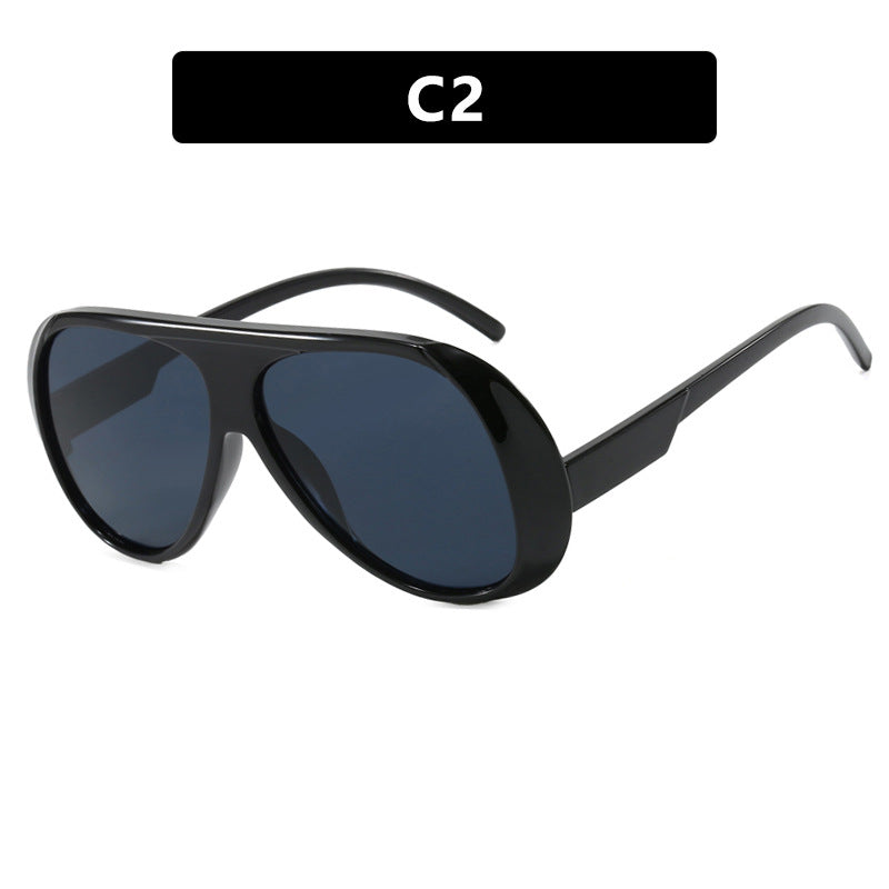 Damen sportliche Sonnenbrille im futuristischen Design Karnz