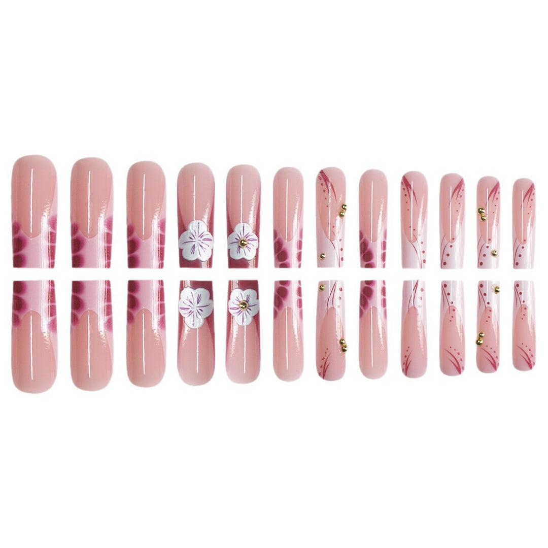 Premium Floral Nail Art Extensions Karnz