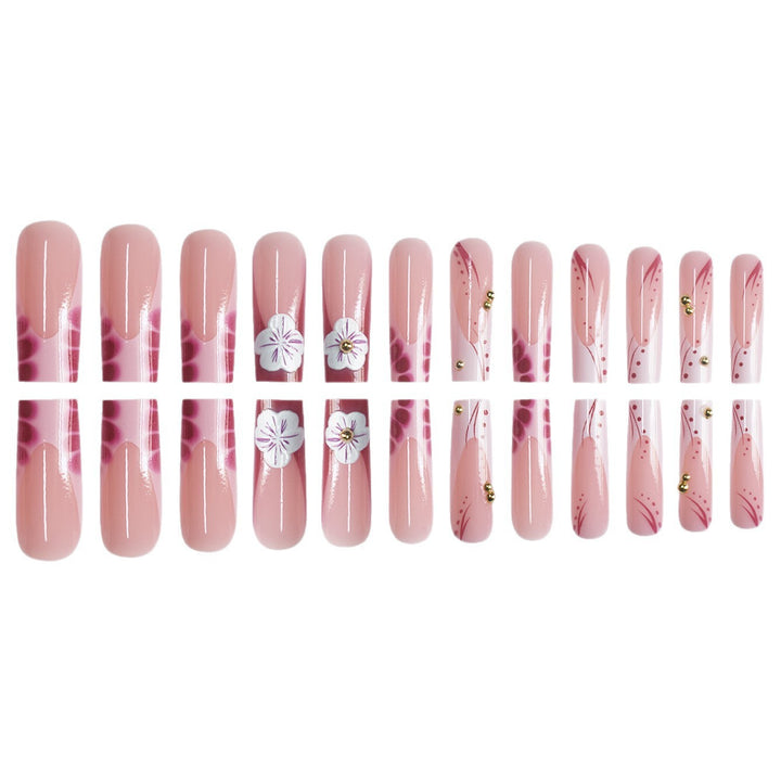 Premium Floral Nail Art Extensions Karnz