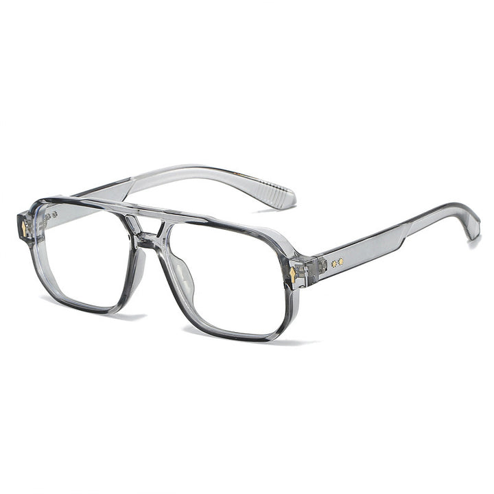 Oversized geometrische Sonnenbrille mit verbesserter UV-Schutz Karnz