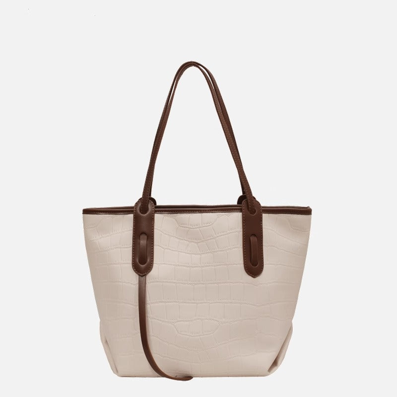Moderne Krokodil-Prägung Tote Bag Karnz