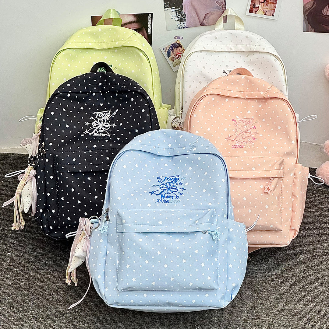 Stylische Schachbrettdruck-Rucksack Karnz