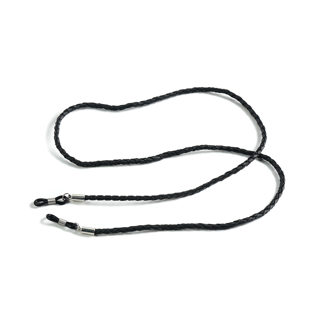 Geflochtener Leder-Brillenhalter Karnz