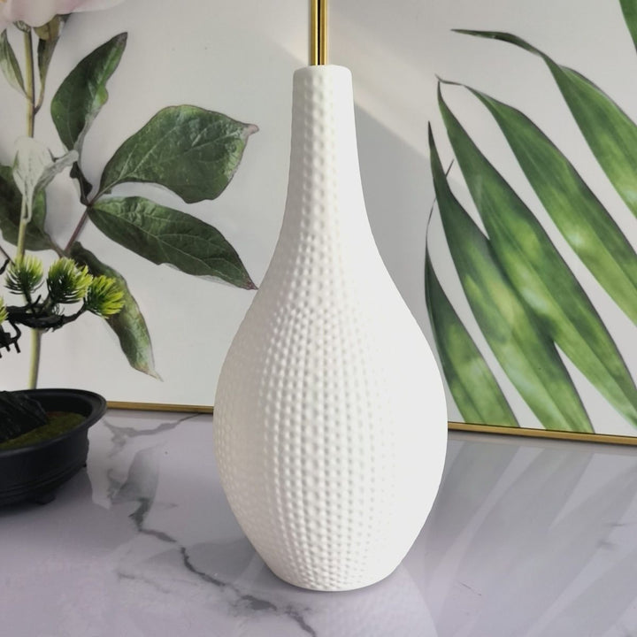 Dekorative Strukturierte Vase Karnz