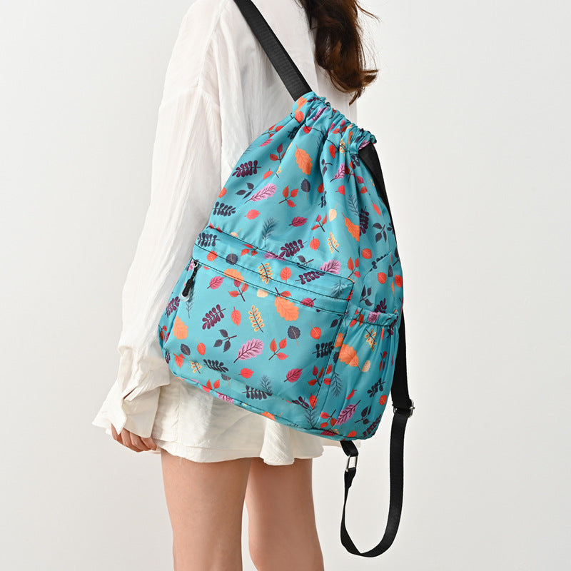Kordelzug Elefantenmuster Rucksack Karnz