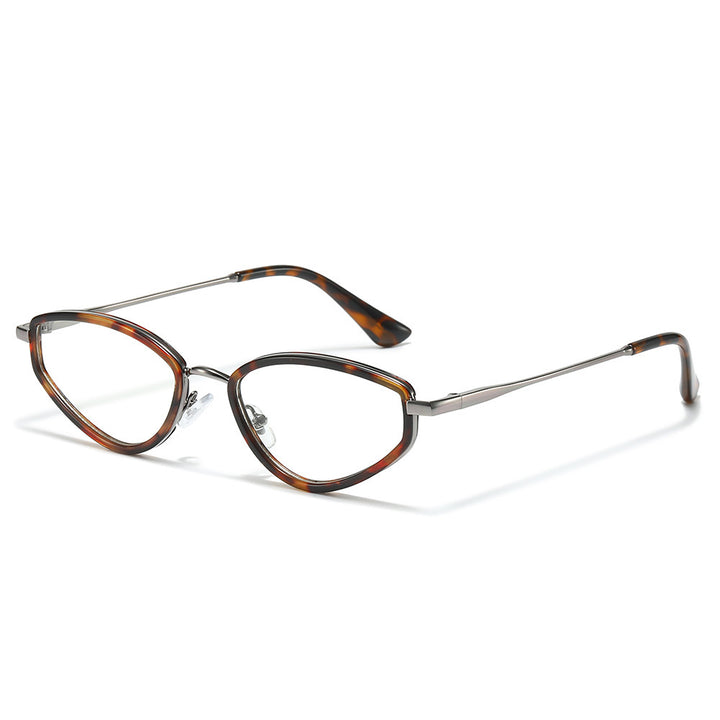 Moderne Katzenaugen-Sonnenbrille mit leichtem Rahmen Karnz