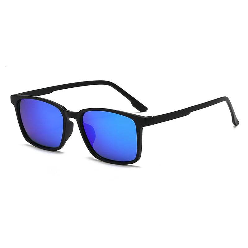 Stylische Quadratische Rahmen Sonnenbrillen