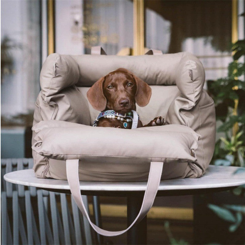 Orthopädisches Hundebett mit Abnehmbaren Tragegurten Karnz