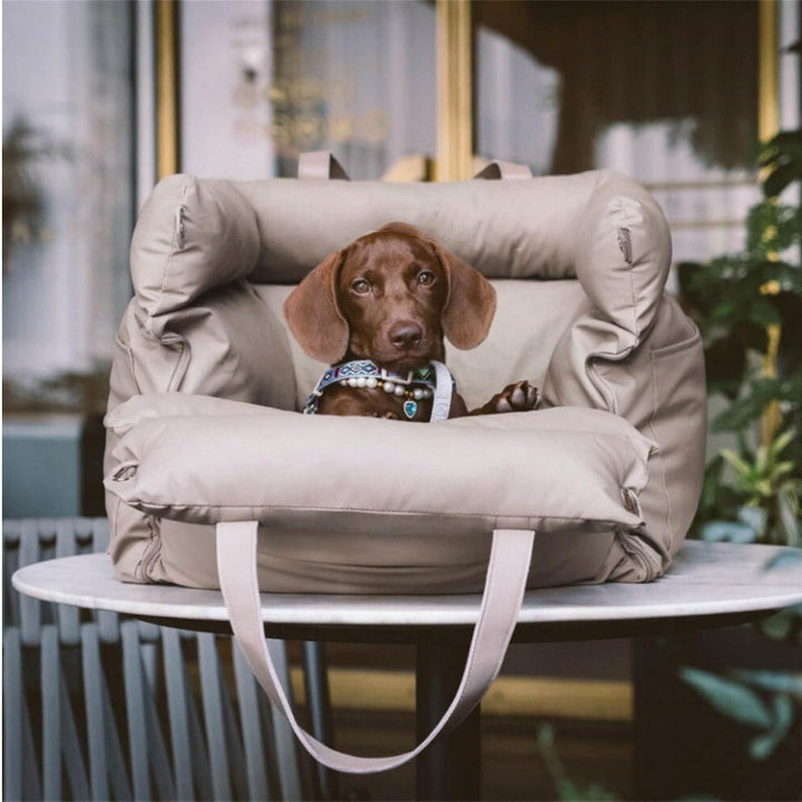 Orthopädisches Hundebett mit Abnehmbaren Tragegurten Karnz
