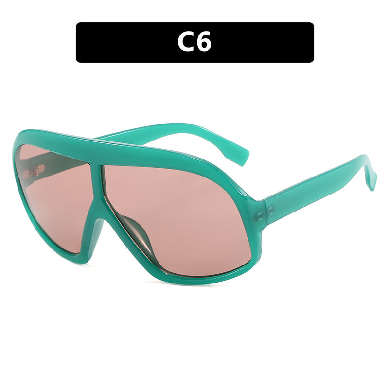 Damen modische Sport-Sonnenbrille im futuristischen Design Karnz