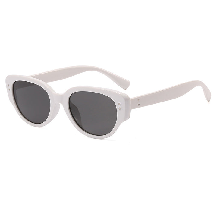 Damen modische Sonnenbrille mit markantem Design Karnz