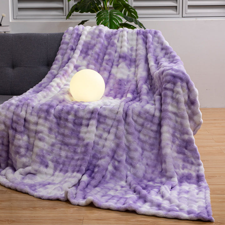 Luxuriöse Fleece-Decke Karnz
