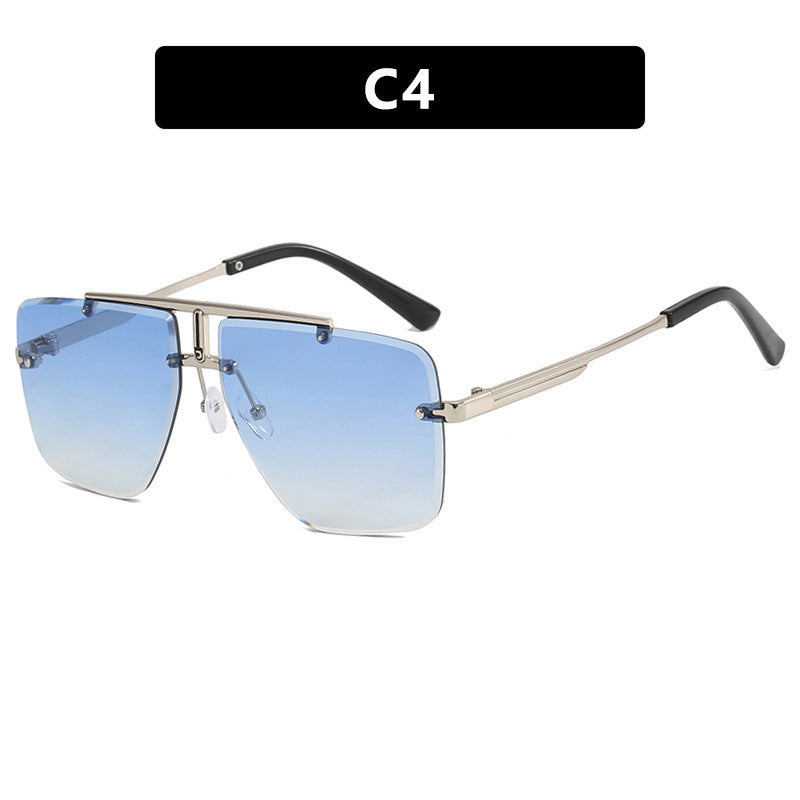 Damen quadratische Sonnenbrille im stilvollen minimalistischen Design Karnz