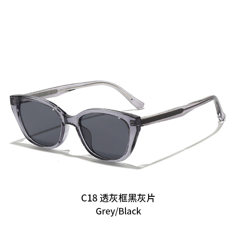 Damen Cat-Eye Sonnenbrille mit UV-Schutz und modischem Rahmen Karnz