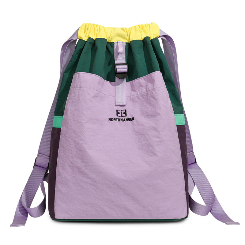 Bunter Kordelzug-Rucksack Karnz