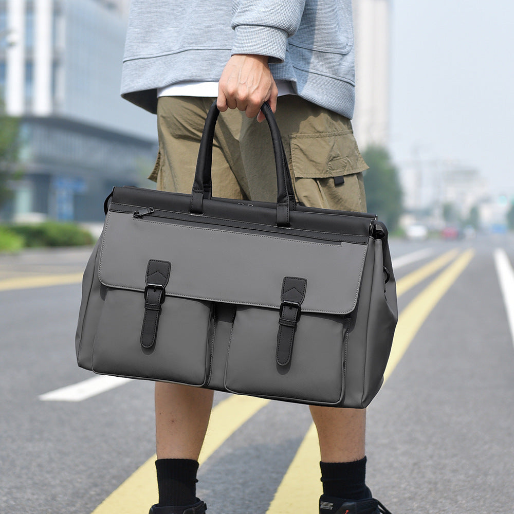 Multifunktionale Business-Tasche mit Verstellbarem Schultergurt Karnz