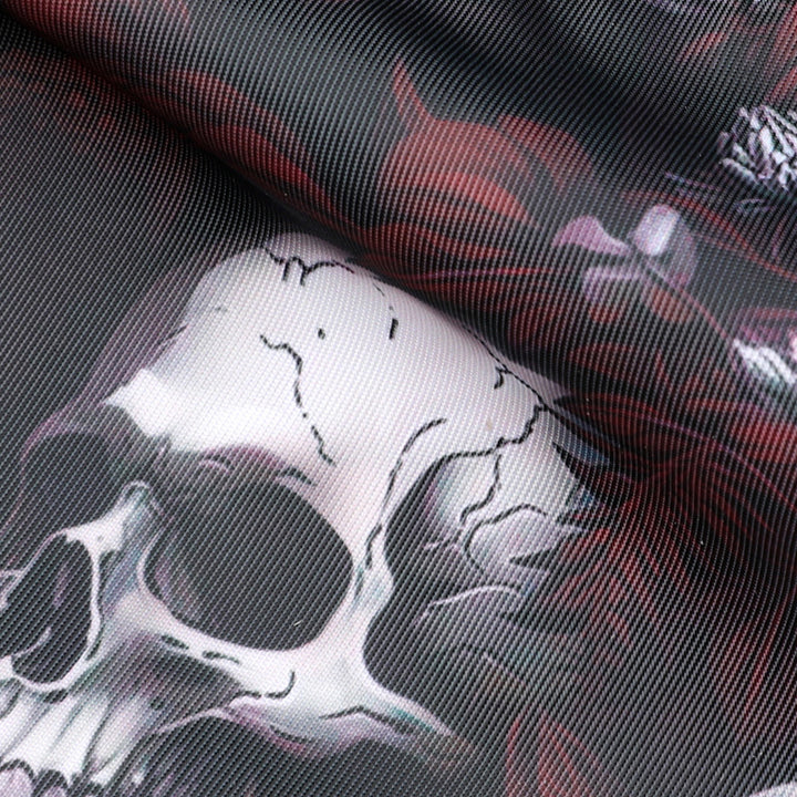 Künstlerischer Skull Print Duffle Bag Karnz