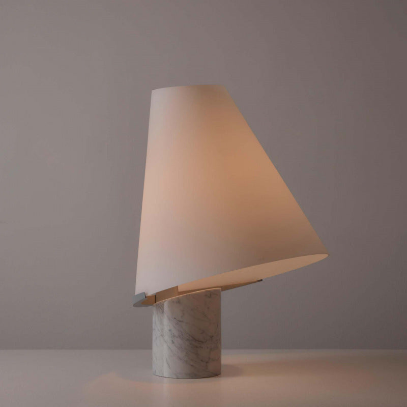 Moderne Marmorfuß Schreibtischlampe