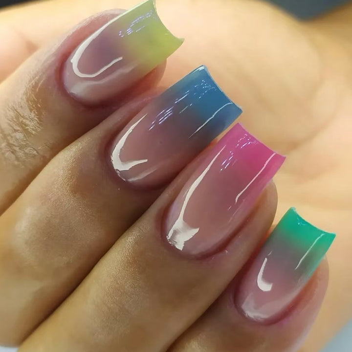 Ombre Gradient Press-On Nägel Karnz