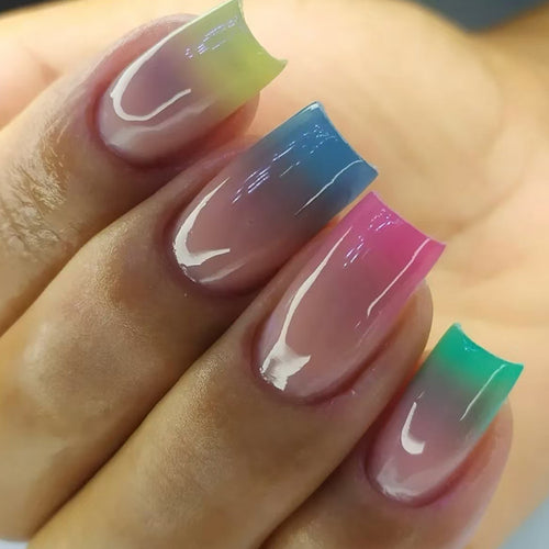 Ombre Gradient Press-On Nägel Karnz