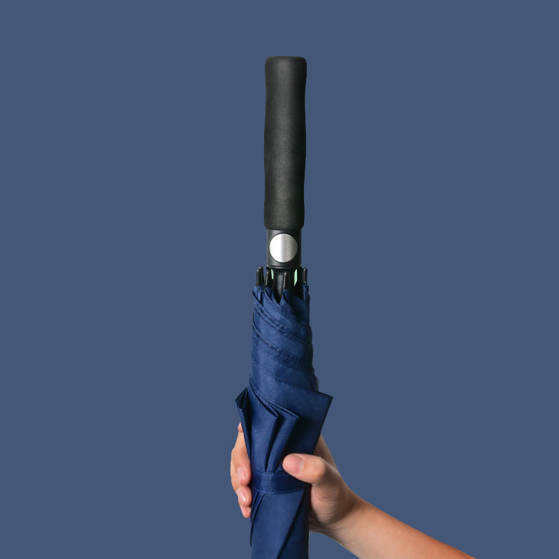 Damen Automatischer Golf-Regenschirm mit ergonomischem Griff Karnz