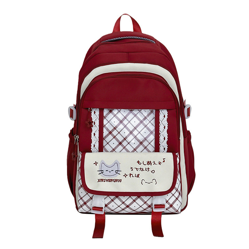 Stylische Grafische Rucksack Karnz