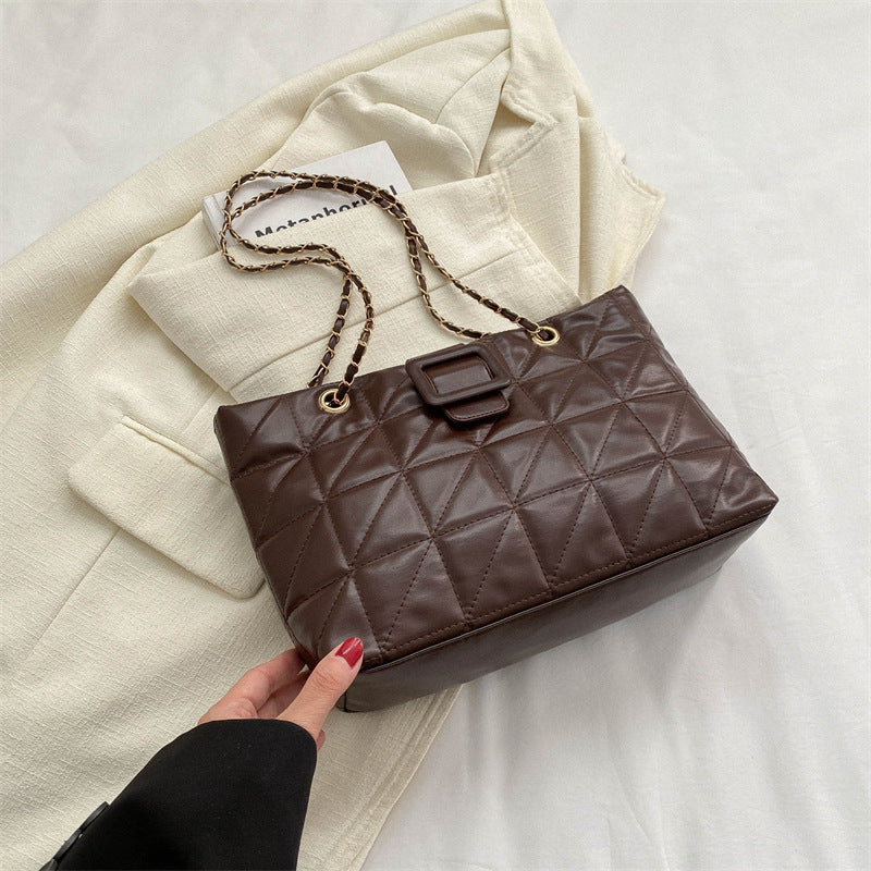 Elegante gesteppte Handtasche