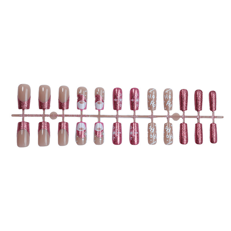 Festliche Themen Press-On Nagelkunst Set Karnz