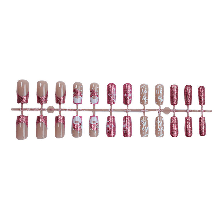 Festliche Themen Press-On Nagelkunst Set Karnz