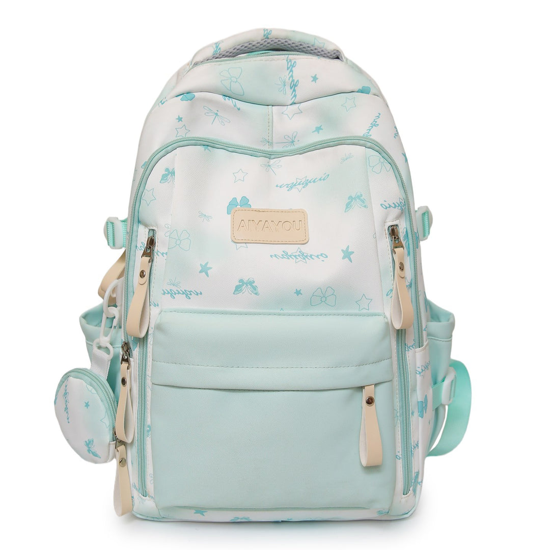 Stylische gemusterte Rucksack