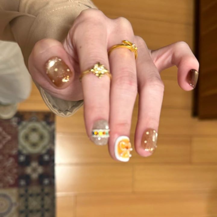 Dekoratives Nagelkunstdesign