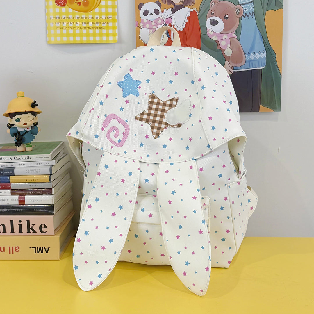 Hübscher Rucksack mit Hasenohren-Muster