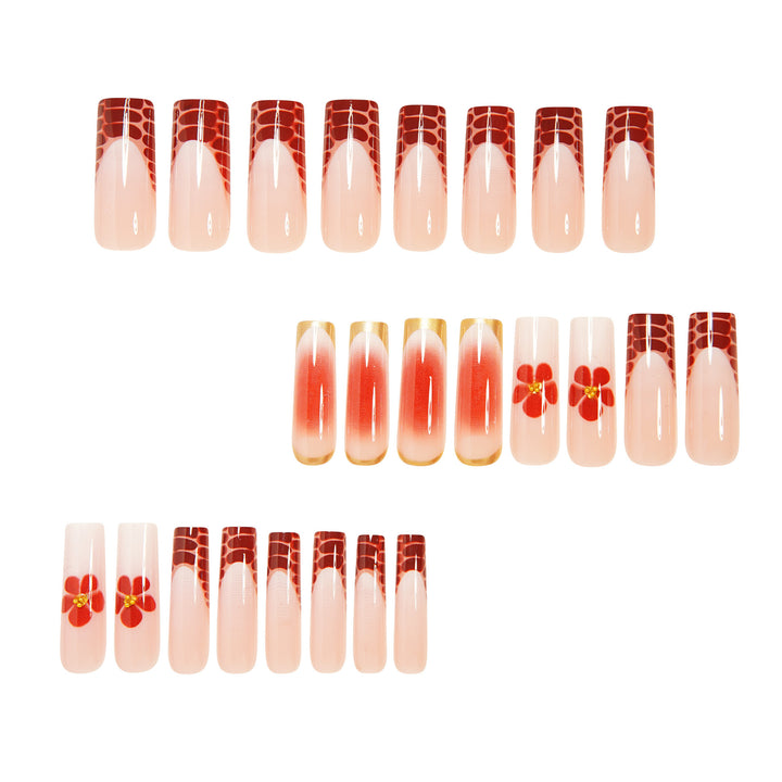 Premium Lange Acryl Nagelverlängerungen Karnz