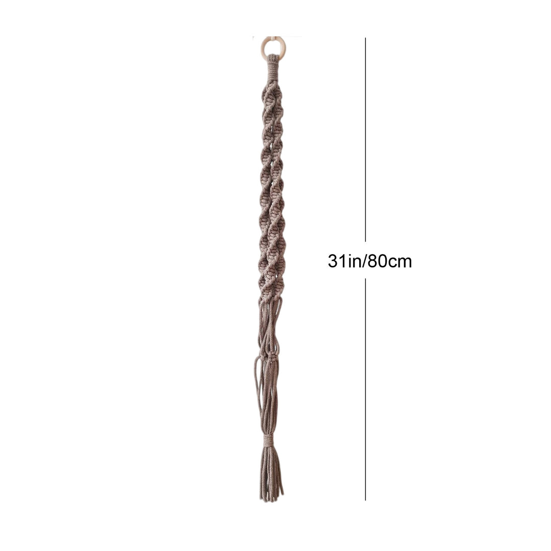 Macrame Wandbehang Dekor mit geflochtenem Design Karnz