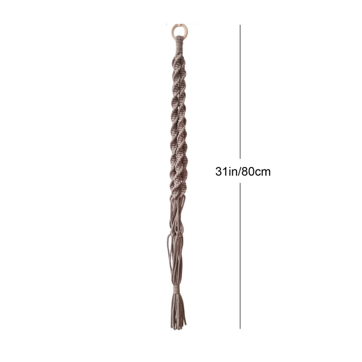 Macrame Wandbehang Dekor mit geflochtenem Design Karnz