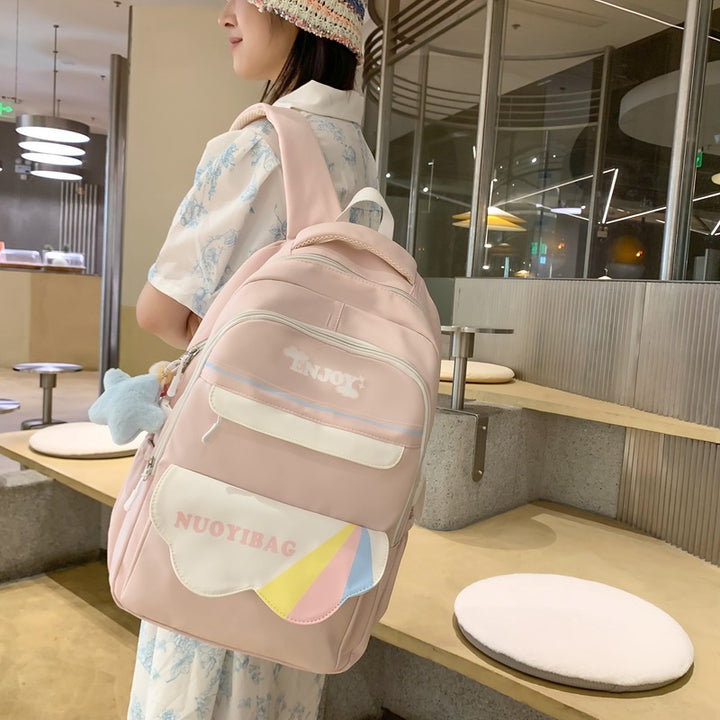 Stylischer Cartoon-Charakter-Rucksack Karnz