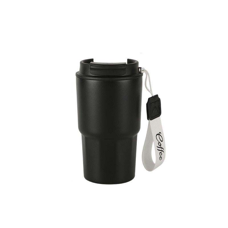 Damen hochwertiger Kaffeebecher mit Silikonverschluss Karnz