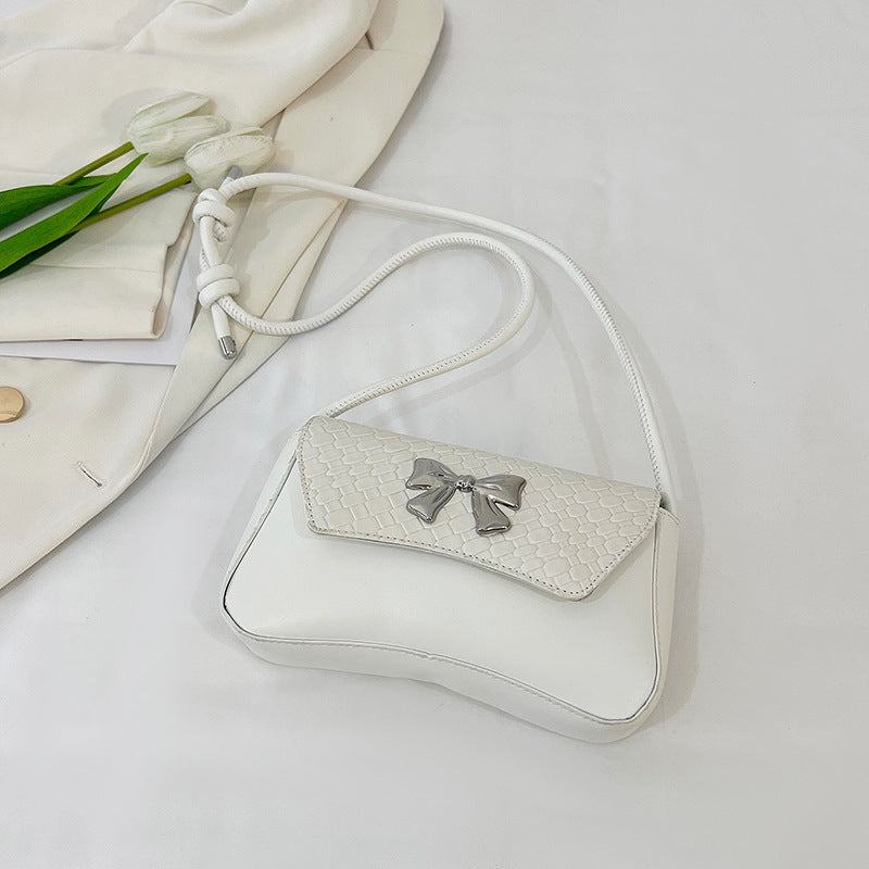Chic Bow-Detail Handheld Clutch Bag Karnz
