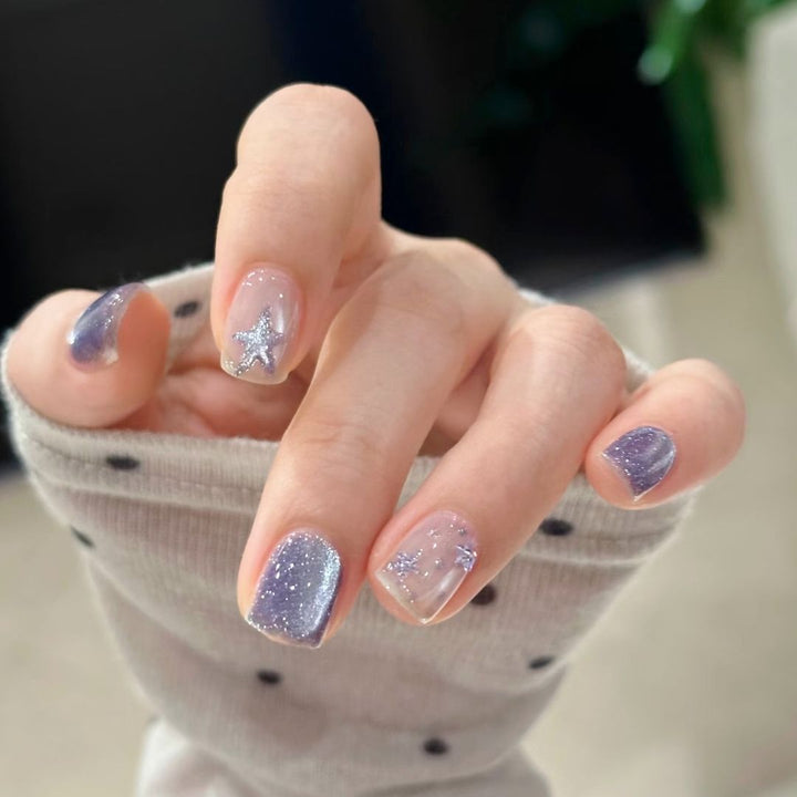 Künstlerisches Press-On Nagelkunst Design Set Karnz