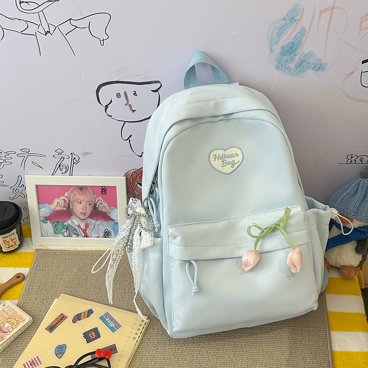 Blumenverzierte Freizeit-Rucksack Karnz