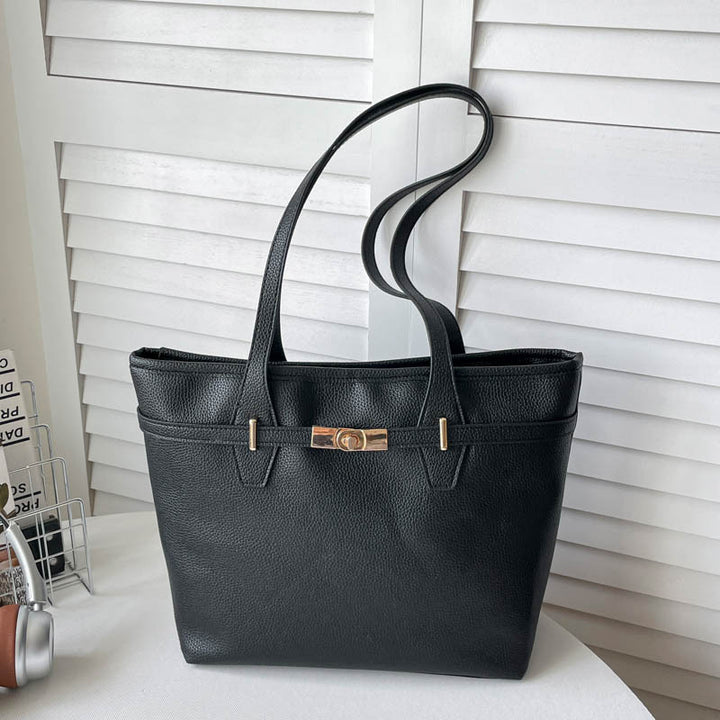 Stylische Strukturierte Tote Bag