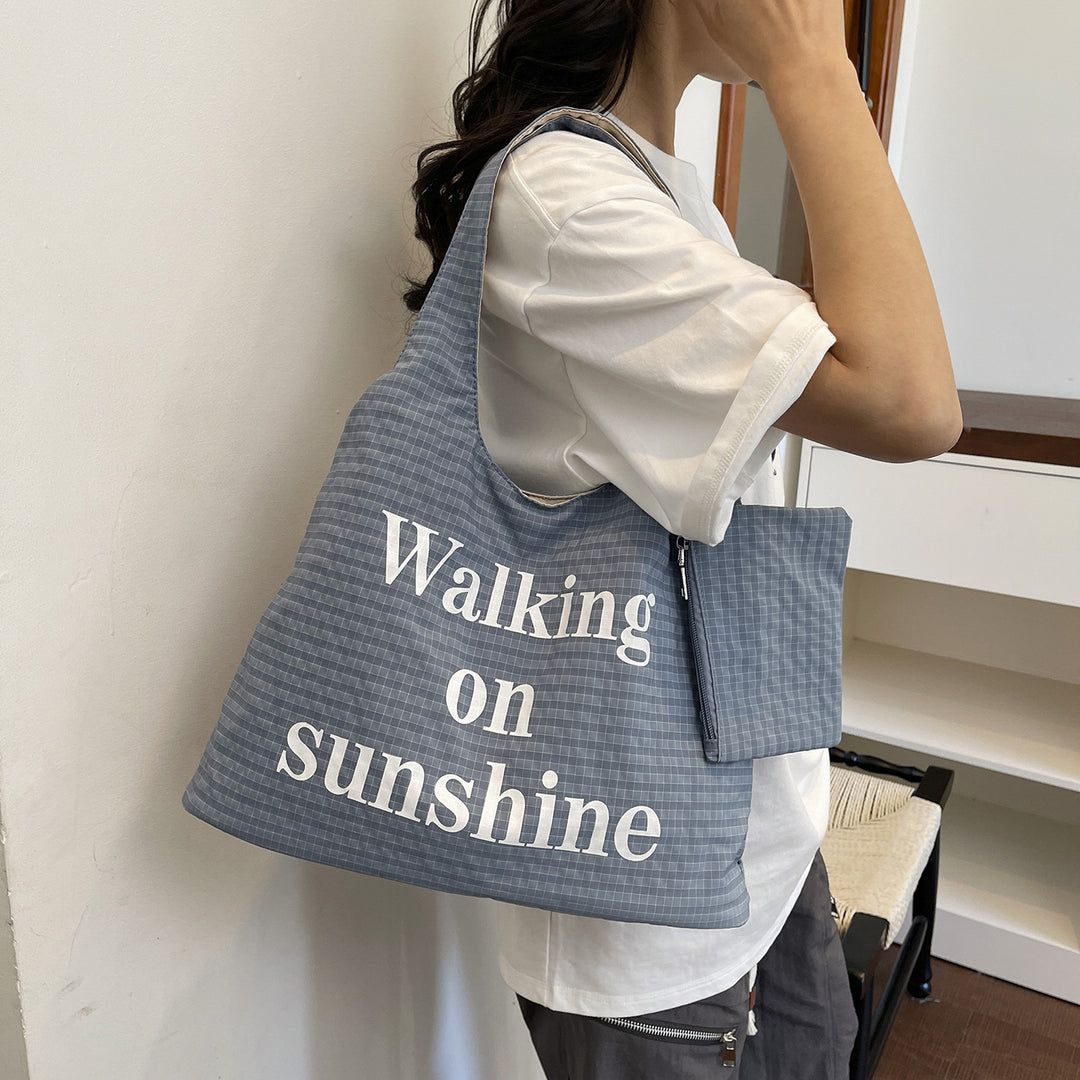 Große Kapazität Leichte Schultertasche