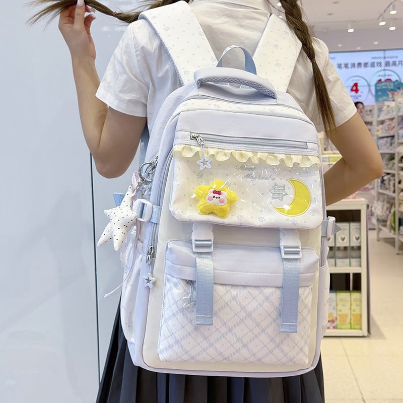 Dekorative Grafikdruck-Rucksack Karnz