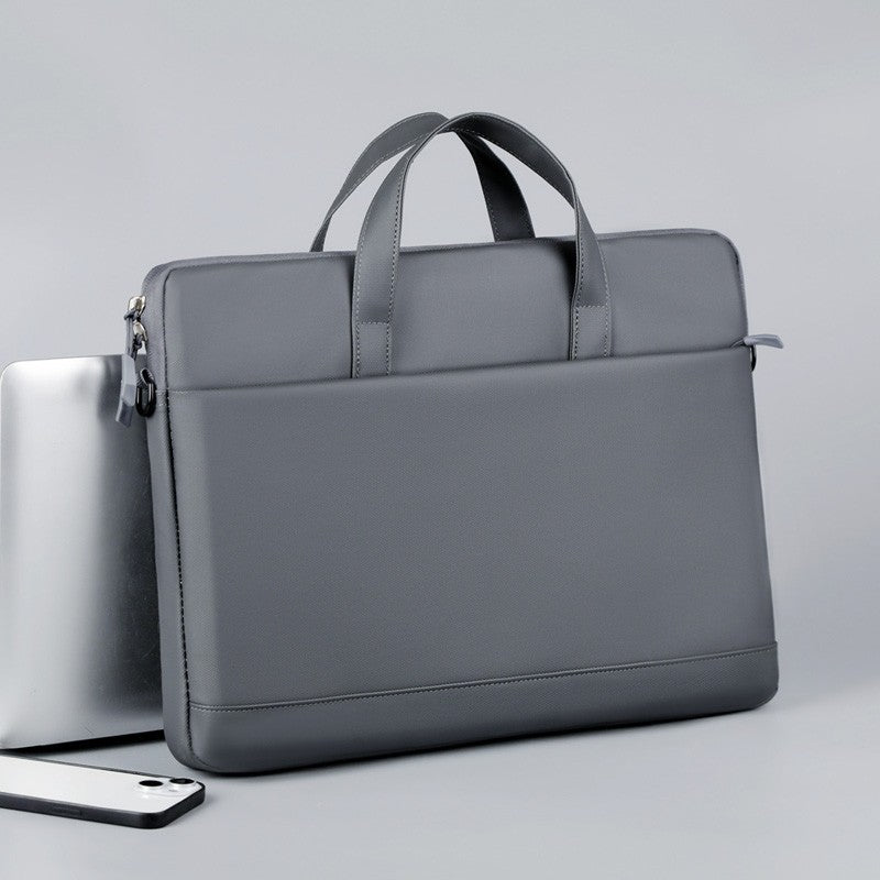 Professionelle Dual-Compartment Laptop Aktentasche Karnz