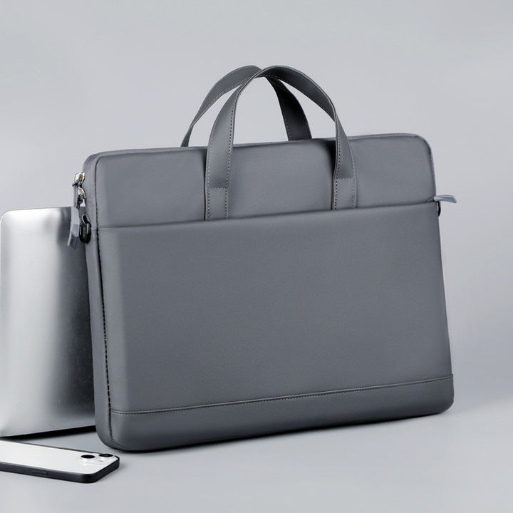 Professionelle Dual-Compartment Laptop Aktentasche Karnz