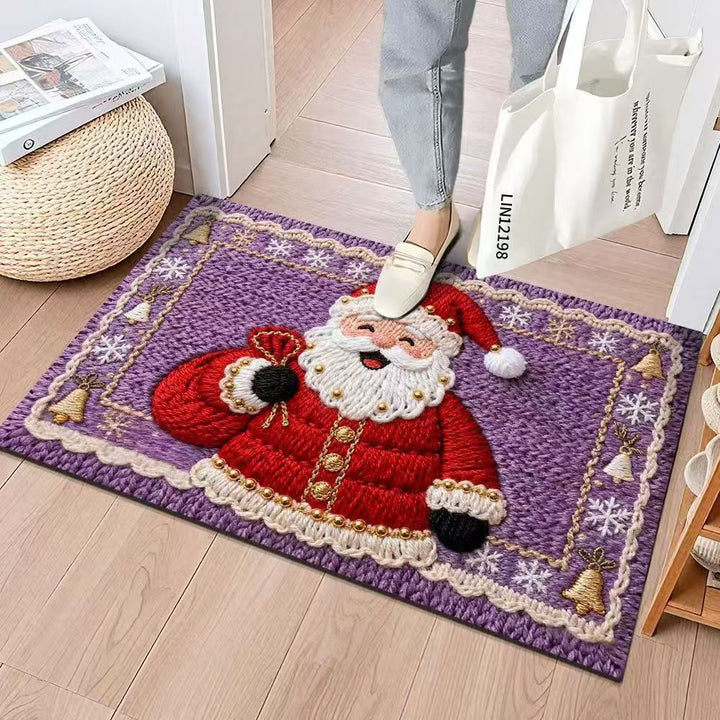 Festlicher, weihnachts thematischer dekorativer Fußmatte Karnz