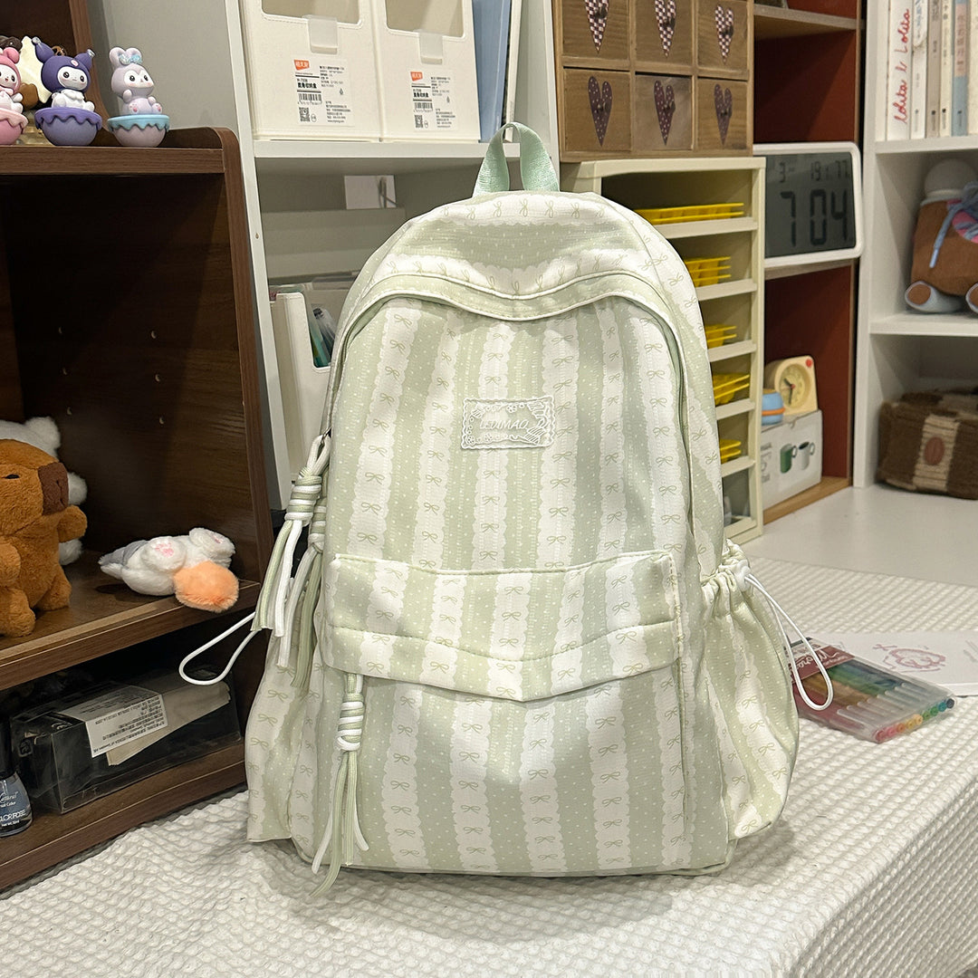 Stilvolle dekorative Schleifen-verzierte Rucksack Karnz