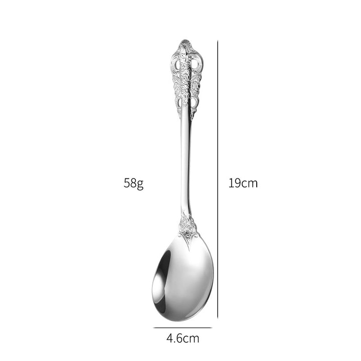 Elegante Fischgabel mit Kunstvollem Griffdesign Karnz