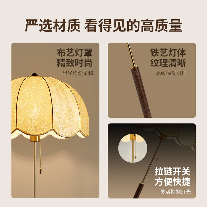 Vintage-inspirierte Stehlampe
